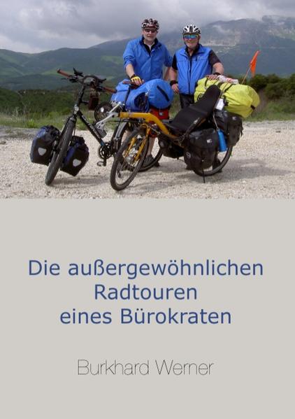 Außergewöhnliche Radtouren durch Deutschland, Polen, Weißrussland, Italien, Frankreich, Griechenland und die Türkei. Spannende Erlebnisse von jemandem, der sein ganzes Leben auf den unterschiedlichsten Fahrrädern unterwegs war. Ganz spezielle Urlaubsreisen mit dem Tandem, dem Liegerad von der Grafschaft Bentheim bis nach Jerusalem. Aber auch das kleine Radrennen mit dem Klapprad auf dem Weg zur Arbeit werden humorvoll beschrieben und sollen sogar zum Nachmachen anregen. Durch das Radfahren in Etappen kann jedermann auch weite Ziele erreichen.