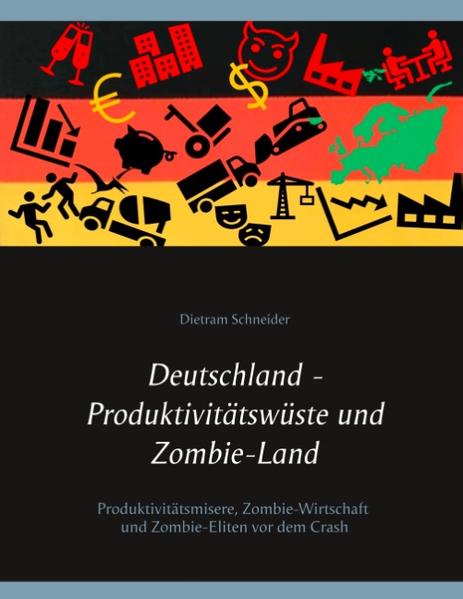 Sinkendes Wachstum, stagnierende Produktivität und steigende Zombifizierung prägen Deutschland. Das Buch zeigt u. a. auf der Basis von Verdoorn- Kurven, wie sich die Produktivitätsund damit die Wettbewerbsposition Deutschlands sowohl im Zeitvergleich als auch im Vergleich mit den EU- Mitgliedstaaten immer weiter verschlechtert hat. Gleichzeitig bildete sich eine Kaskade an Zombies heraus: Sie reicht von Zombie- Unternehmen, - Belegschaften und - Haushalten bis zu Zombie- Eliten und ihren Nachahmern. Sie setzen alte ökonomische Gesetzmäßigkeiten und bürgerliche Tugenden außer Kraft. Die Eliten sind gefangen im Würgegriff der selbst produzierten Widersprüche und der postmodernen UFO- Falle: Unsicherheit (U), Fäulnis von Institutionen (F) und Opportunismus (O) machen sich breit. Dies entzieht Deutschland die Kraft und die Fähigkeit, die zukünftigen Herausforderungen aus einer Position der Stärke heraus anzugehen. Das Gespenst eines Crashs geht um. Der Verlust der Zukunft wird provoziert. Erstmals in der Nachkriegsepoche könnte es den Kindern schlechter als den Eltern gehen. Nicht die verheißungsvolle Zukunft, sondern die bessere Vergangenheit entwickelt sich damit zum Hoffnungsraum. Rückwärtsgewandte und vergangenheitsverklärte Retrotopia könnte gegenüber Utopia obsiegen.