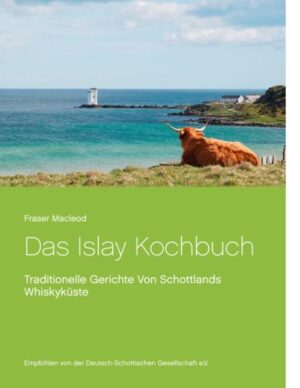 Das Islay Kochbuch - geniale Rezepte: kochen mit Whisky, kochen mit Seele, kochen wie die Schotten. Von Vorspeise über Main course bis zu Desert - über fünf Dutzend wunderbare, typische Gerichte von der Whiskyinsel Islay und aus Schottlands stürmischem Westen. Fraser Macleod hat traditionelle Klassiker und regionale Spezialitäten gesammelt, in seiner Küche ausgiebig erprobt und gefeiert. Seine schottischen Rezepte sind leicht verständlich, einfach nachzukochen und hundertprozent authentisch. Informationen zu Islays legendären Destillerien runden das Kochbuch ab.