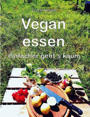 Dieses Buch ist eine Sammlung meiner veganen Lieblingsrezepte. Es sind einfache Rezepte und Ideen von altbekannten Gerichten in einer veganen Version, oder Gerichte die schon immer vegan waren. Die Rezepte und Ideen kommen überwiegend aus der deutschen Küche, wobei ausländische Einflüsse wie Pasta etc. ja auch schon dazugehören. Es geht um die wirklich einfache Zubereitung und vor allem darum, dass sämtliche Zutaten in ganz normalen Supermärkten, Discounter und sogar Drogerien erhältlich sind und man nicht erst unbekannte Zutaten im Internet oder Asialäden etc. bestellen bzw. kaufen muss. Natürlich gibt es ausgefeiltere und professionellere Gerichte, aber es gibt ja auch eine Menge an veganen Kochbüchern. Ich möchte nicht die exklusive Sterneküche bedienen, sondern Rezepte aufzeigen, die man problemlos in jeden Alltag einfügen kann. Allerdings sollte man schon ´mal einen Topf in der Hand gehabt haben, aber sonst würde man sich ja auch kein Rezeptebuch holen. Ich bin auch keine professionelle Food-Stylistin oder Fotografin, aber die Abbildungen zeigen, wie die Gerichte aussehen können, damit man eine Idee hat. Ich hoffe mit dem Buch zeigen zu können, wie einfach veganes Essen sein kann. Viel Spaß beim Nachkochen.