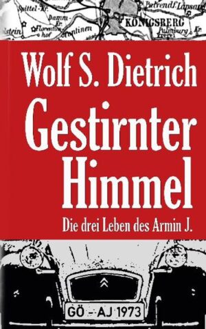 Im Städtischen Krankenhaus Königsberg verzeichnet die Schwester mit zierlicher Schrift den Namen eines Neugeborenen in einem großen Buch: Jedosch, Armin. 19. Februar 1930. Vater und Mutter achten auf Wohlergehen und Anstand, die Großväter sind bewunderte Künstler ihres Handwerks. Doch der aufkommende Nationalsozialismus wirft erste Schatten. Der Krieg, der von Deutschland ausgeht, wendet sich gegen die Menschen, auch im eigenen Land. Armins Jugendzeit beginnt zwischen Luftschutzkeller und Löscheinsätzen, mit Leichenräumen und Ostwalleinsatz. Zaghafte Liebesträume ersticken im Brandgeruch des Kriegsalltags. Mordende, brandschatzende und vergewaltigende Horden ziehen durch die Trümmerwüste, machen auch vor Armins Familie nicht halt. Der junge Jedosch hungert, kämpft ums Überleben, flieht nach Litauen, kehrt ins zerstörte Königsberg zurück, verliert seine Angehörigen. Schließlich gerät er auf abenteuerlichem Weg nach Thüringen, später in den Westen. Hier bilden Politik und Wirtschaftswunder der fünfziger und sechziger Jahre die Kulisse für dramatische Entwicklungen. Liebeswirren und Familiengründung, Motorsport und Existenzkampf als Kraftfahrzeugmechaniker bestimmen das wechselvolle Leben des erwachsenen Armin Jedosch.