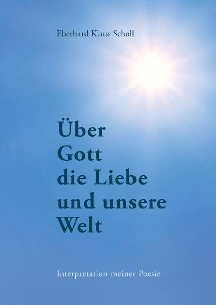 Ein außergewöhnliches Buch des Lebens, mit immens facettenreichem Inhalt, wurde hier, anhand schon früher empfangener Gedichte und ihrer Themen, beschrieben: Gott, Liebe, Seele, Geist, Wahrheit, Weisheit, Glück, Freude, Freiheit, die (Un)Tugenden, Religion, Glaube, Kirche, Tod, Jenseits und Überirdisches, Karma, Vergebung, Erlösung, Erleuchtung, Paradies, Hölle, Gefühle, Gedankenwelt, Wille, Armut, Reichtum, Lebenssinn, Heimat, Natur, Klima, Umwelt, Katastrophen, Krankheit, Sex, Sucht, Angst, Leid, Politik, Macht, Krieg, Terror, Heldentum, Arbeit, Ehe, Familie, Freundschaft, Toleranz, Egoismus, Alter, u.v.m. Kaum ein Thema des Menschseins wurde nicht berührt. Alle Ecken und Winkel wurden dabei ausgeleuchtet. Dem Autor, Jahrgang 1952, aufgewachsen in Hohenlohe und wohnhaft seit über vier Jahrzehnte im Heilbronner Land, sind durch seine langjährigen Lebenserfahrungen, sein dauerndes Suchen und Forschen, sowohl Abgründe des menschlichen Lebens, sowie auch ihre möglichen lichten Höhen, nicht unbekannt geblieben. So kann er hiermit sein inneres und äußeres Erleben, seine Geheimnisse und sein Denken, den Lesern in Gänze weitergeben. Spirituell Suchende, die sich darauf einlassen, werden zu Erkenntnissen geführt, die sie in so einer ganzheitlichen, verständlichen und freigeistigen Form, nicht so leicht finden, und die ihnen ein geistiges Wachstum ermöglichen können.