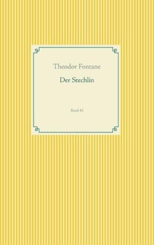 Fontanes Roman Der Stechlin erschien erstmals 1897/1898 in der Zeitschrift Über Land und Mehr und als Buch im Oktober 1898, einen Monat nach dem Tod des Autors. Gegenstand der Erzählung ist der Wandel vom 19. Jahrhundert zum 20. Jahrhundert, von der Vorherrschaft des märkischen Adels hin zur Sozialdemokratie, vom Alten zum Neuen.