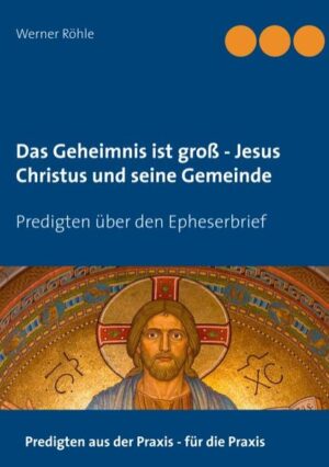 Das Geheimnis ist groß-Jesus Christus und seine Gemeinde! Dieses Geheimnis entfaltet Paulus im Epheserbrief, den er wahrscheinlich um das Jahr 60 n. Chr. im Gefängnis in Rom geschrieben hat, indem er vom Wunder und Geheimnis der Juden und Heiden umgreifenden, in kosmische Dimensionen hineinragenden Gemeinde und Kirche Jesu Christi schwärmt. Er hat dabei sowohl die sichtbare Gemeinde in Ephesus, in der er als Apostel drei Jahre gelebt und gearbeitet hat, als auch die weltweite unsichtbare Kirche Jesu Christi, von der nur Gott weiß, wer dazu gehört, vor Augen. Der Epheserbrief zeigt uns die hohe Bedeutung der Gemeinde Jesu Christi, die von Ewigkeit her von Gott bestimmt ist, ein Zeugnis in der gegenwärtigen und zukünftigen Welt zu sein. Christsein ohne Zugehörigkeit zu einer örtlichen Gemeinde oder Kirche ist vom Neuen Testament her nicht denkbar. Die Gemeinde ist die Hoffnung der Welt. Sie ist die einzige Institution, die über den Tod hinaus Bestand hat. Die vorliegenden Predigten, die alle Kapitel des Epheserbriefes berücksichtigen, sind auf dem Hintergrund einer jahrzehntelangen Gemeindepraxis entstanden. Sie haben das Ziel, mit in das Staunen über dieses Geheimnis der Gemeinde einzutreten, bei aller menschlichen Begrenzung und Schwachheit, die Schönheit und Einzigartigkeit der örtlichen Gemeinde zu entdecken und den Gründer und HERRN der Gemeinde, Jesus Christus, persönlich kennenzulernen.