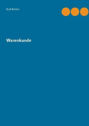 Beschreibung von Waren des täglichen Bedarfes, Vitamintabelle, Kalorientabelle.