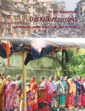 Dr. med.Thomas Schmidt arbeitete im September / Oktober 2019 zum ersten Mal als Kinderarzt im Team von German Doctors in Kalkutta mit. Er verwirklichte damit den seit vielen Jahren bestehenden Wunsch, in dieser Form als Arzt tätig sein zu können. Während seines Aufenthaltes in der west-bengalischen Hauptstadt verfasste er einen Blog, in dem er seine Begegnungen mit den Menschen in der Ambulanz, seine kulturellen Erlebnisse und seinen Austausch mit den Kollegen beschreibt. Erste Erfahrungen als Autor machte er durch Publikationen von Jakobswegen in Spanien und Portugal. Ermutigt durch seine Blogleser entstand dieses Buch. Diese Premium-Ausgabe enthält 36 farbige Seiten und ist auf fotobrillant 200g Papier gedruckt.