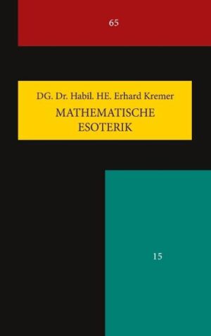 Dieses Buch ergibt zusammen mit des Autors Werk von 2017 Kremer, E. (2017): "Fantastischeres der mathematischen (wahren) Magie und Esoterik" ein zweibändiges Meta-Werk zu dem, was der Autor Mathematische Esoterik nennt. Als Spezialgebiet derer kann man die Mathematik der (wahren) Magie ansehen. Zu Letzterem hatte der Autor bereits 2012 bis 2016 vier originelle Bücher publizieren lassen (s. dazu die Literaturliste des Werks auf Seite 103), wodurch man den Autor auch als eine Art Paramagier ansehen kann. Durch alles ist er nun auch als neuer Rationaler Esoteriker anzuerkennen. In diesem Kontext ist auch noch nennenswert sein Buch von 2018 mit dem Titel: "Zur rationalen (wahren) Kristallmagie". Erwähnt sei noch zur Fachkompetenz, dass der Autor aus der Höheren (Universitäts-)Mathematik kommt. Als Konsequenz sind die mathematischen Dinge in den Werken formal voll in Einklang mit dem Stil der modernen Mathematik. Alle Werke gehören übrigens nicht zu den früheren Spezialgebieten des Autors in der höheren Mathematik, sondern sind als dessen Spätwerk (als Kür getan) anzusehen. AUS DEM INHALT: KAPITEL 1: Grundlagen der Mathematik. KAPITEL 2: Mathematische Harmoniezahlen KAPITEL 3: Mathematische Zahlenreihen KAPITEL 4: Mathematische Informationsformeln kapitel 5: Zusätzliches