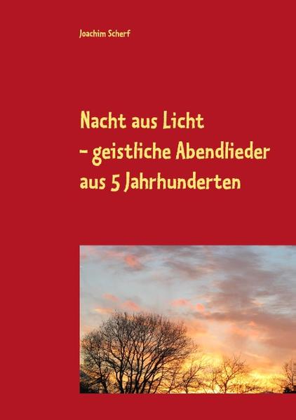 Das geistliche Abendlied war schon immer ein beliebter Bestandteil der Kirchengesangbücher. Lieder wie 'Nun ruhen alle Wälder' und 'Der Mond ist aufgegangen' sind die bekanntesten Beispiele für Abendlieder, die sowohl in Kirchen und im Konzertsaal, als auch zu Hause gesungen werden und als Volkslied weite Verbreitung gefunden haben. Diese Anthologie bietet eine Übersicht über die vielfältigen Beiträge, die Autoren aller Jahrhunderte zu diesem Genre leisteten.