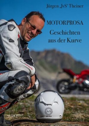 "Motorprosa - Geschichten aus der Kurve" erzählt, wie aus einem pubertierendem Jugendlichen ein "richtiger" Motorradfahrer wird, und wie die Faszination Motorrad selbst nach 25 Jahren nicht nachläßt. Der Autor blickt auf pannenreiche Anfänge mit einem klapprigen Mofa zurück und beschreibt mit einer gehörigen Portion Selbstironie seine Entwicklung hin zum Biker auf einer schweren Harley-Davidson. Das Ergebnis sind äußerst unterhaltsame Erinnerungen an 25 schräge Jahre auf dem Motorrad, garniert mit kleinen und größeren Katastrophen und Anekdoten des Zweirad-Lebens. Natürlich kommen auch beifahrende Frauen in diesen Geschichten vor, und sehr vieles dreht sich um den Spaß in den 48 Kehren des magischen Stilfser Jochs in Südtirol. Wer Leidenschaft und Benzin im Blut hat, kommt hier voll auf seine Kosten - jeder Motorradbegeisterte wird sich darin wiederfinden.