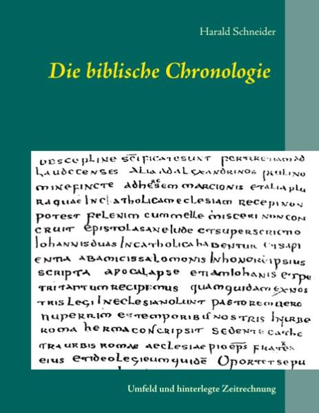 Die biblische Chronologie | Bundesamt für magische Wesen