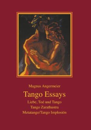 Die hier vorgelegte Sammlung von Texten zum Thema Tango sind in lockerer Folge in den letzten vierzehn Jahren entstanden. Sie gliedert sich in drei Gruppen, von denen ich die beiden ersten 'Liebe, Tod und Tango' und 'Tango Zarathustra' bereits früher, 2006 und 2011 im Verlag Eschelberg veröffentlicht habe. Die dritte, hier erstmals vorgestellte Abteilung 'Tango Implosión' entstand im Zeitraum von 2013 bis 2020. Die Welt des Tangos ist groß und es gibt in ihr unzählige Strömungen, Gemeinden, so daß es auf den ersten Blick schwer fällt, den Tango als einheitliche Erscheinung zu betrachten. Dennoch gibt es auch die große Einheit des Tangos in der Welt. 'Tango' ist eine Sprache, welche die Menschen aller Völker der Erde verbinden kann. So sind auch diese Texte unterschiedlich in ihren Aussagen: Zum einen nehmen sie einen durchaus regionalen Bezug zum Tango in Österreich und den umliegenden Ländern. Andererseits beschreiben sie aber auch grundlegende, allgemein gültige Aspekte des Tangos. Wie dem auch sei, im Grunde möchte ich diese Texte verstanden wissen als Anregung, gelegentlich auch als Provokation, aber immer als persönliche Deutung, von der ich hoffe, daß sie auf vielfältigste Art Anlass zu Betrachtung und Diskussion bieten wird.