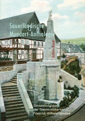 Friedrich Wilhelm Grimme (1827-1887) gilt aufgrund seiner literarischen Arbeiten als "Erfinder des Sauerlandes". Im 19. Jahrhundert war er in Westfalen der auflagenstärkste Mundartdichter und zugleich der erfolgreichste plattdeutsche Bühnenautor. Die sechs Theaterdichtungen dieses "Klassikers" werden im vorliegenden achten Band der Reihe "Sauerländische Mundart-Anthologie" erstmalig zu einer wirklichen Gesamtausgabe vereinigt. Die kritische Einleitung des Bearbeiters Peter Bürger vermittelt ein Gesamtbild des Dichters für heutige Leser und Leserinnen und erhellt auch die kulturgeschichtliche Bedeutung der bis ins 20. Jahrhundert hinein aufgeführten Lustspiele. Als Beigabe enthält die Edition einen Text Grimmes über die Eigentümlichkeiten der früheren Alltagssprache des Sauerlandes.