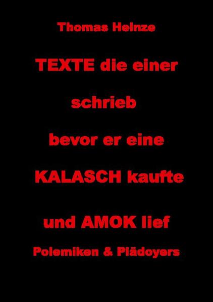 Texte die einer schrieb bevor er eine Kalasch kaufte und Amok lief | Bundesamt für magische Wesen