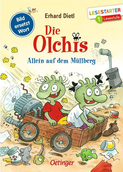 Ach, du grüne Käsesocke! Der nervige blaue Olchi wird 500 Jahre alt! Natürlich lädt er alle Olchis zu seiner Gefurztagsfeier ein. Und Olchi- Papa, Olchi- Mama, Olchi- Oma und Olchi- Opa sagen auch direkt zu. Nur die Olchi- Kinder finden das furzlangweilig und bleiben lieber allein auf dem Müllberg. Kaum sind die Erwachsenen weg, machen sie auch schon etwas streng Verbotenes: Sie räumen auf! Ein Riesenspaß, jetzt auch für Leseanfänger. Mit Bildern statt Namenwörtern, die das Lesen leichter machen.