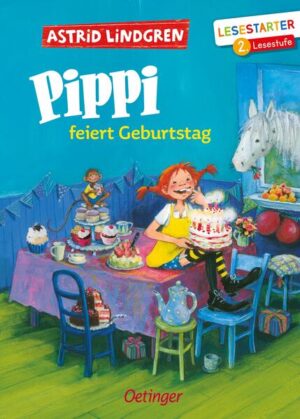 Zum Lesestart mit Pippi Langstrumpf Geburtstag feiern. Was für eine Überraschung! Als Tommy und Annika in den Briefkasten schauen, finden sie eine Karte mit einer Geburtstagseinladung: Pippi feiert ihren Geburtstag. Und wie man sich denken kann, ist ein Kindergeburtstag bei Pippi Langstrumpf ein wenig anders und ein bisschen aufregender als anderswo. Denn neben Kuchen und Kakao gibt es in der Villa Kunterbunt Geschenke für alle Gäste, es wird Nicht den Boden berühren gespielt und auf dem Dachboden nach Gespenstern gesucht. Was für ein verrückter Nachmittag und was für ein schönes Buch speziell für Erstleser*innen. Fühlt euch eingeladen auf die lustigste Geburtstagsfeier der Welt. Kindergeburtstag bei Pippi Langstrumpf und alle Lesestarter*innen feiern mit. Das perfekte Kinderbuch zum Kennelernen von Pippi Langstrumpf und gleichzeitigem Lesen lernen. Eine der schönsten Astrid Lindgren- Geschichten als Erstlesebuch für die Lesestufe 2. Pippi Langstrumpf ist seit Generationen ein Vorbild für starke Mädchen und Jungen. Mit den beliebten Illustrationen von Katrin Engelking. Wunderbar geeignet für das Grundschulalter. Lesen lernen mit den Kinderbuch- Klassikern von Astrid Lindgren! Fesselnde Geschichten, starke Held*innen und liebenswerte Charaktere: Unsere Erstlesebücher aus dem Oetinger Verlag motivieren Kinder im Grundschulalter, die Abenteuer von Pippi Langstrumpf, Michel aus Lönneberga und Co. auf eigene Faust zu entdecken. Mit einfachen Wörtern und kurzen Sätzen in großgedruckter Fibelschrift können Leseanfänger*innen schnelle Erfolge feiern. Auch leseschwache Kinder werden so ermuntert, weiter dranzubleiben. Astrid Lindgrens Kinderbücher bestechen mit ihren einmalig schönen Illustrationen, die das Leseverständnis an den richtigen Stellen unterstützen. Zusätzlich versüßen tolle Extras wie abwechslungsreiche Spiele, spannende Leserätsel oder Motiv- Sticker in einigen Büchern für Erstleser*innen die ersten Schritte hin zur eigenen Lektüre. Mit drei unterschiedlichen Lesestufen schafft Oetinger eine Orientierung auf dem Markt der Erstlesebücher: Perfekt abgestimmt auf individuelle Lernfortschritte bieten unsere Bücher für Leseanfänger*innen eine bunte Auswahl an Lindgren- Klassikern für Kinder von 5 bis 8 Jahren. So macht das Lesenlernen Spaß und wird garantiert zum Erfolgserlebnis!