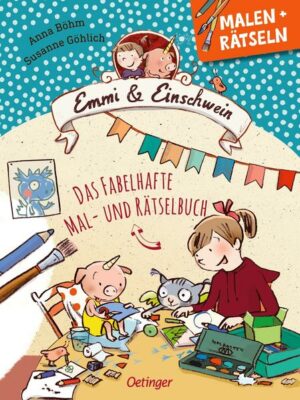 Dieses Activity- Buch bietet eine farbenfrohe und unterhaltsame Möglichkeit für Kinder im Alter von 5 bis 7 Jahren, ihre Kreativität und Feinmotorik spielerisch zu fördern. In einer Welt voller Fabelwesen und lustiger Abenteuer können junge Leser mit Emmi und ihrem charismatischen Begleiter Einschwein malen, basteln und Rätsel lösen. Die enthaltenen Ausmalbilder laden dazu ein, mit Farben zu experimentieren, während die vielfältigen Bastelanleitungen und Spiele nicht nur die Kreativität, sondern auch das logische Denken anregen. Durch knifflige Rätsel und die Gestaltung neuer Fabelwesen wird zudem das Vorstellungsvermögen der Kinder angeregt, was dieses Buch zu einem idealen Begleiter für Urlaubstage und freie Nachmittage macht. Fördert Kreativität und Feinmotorik: Gezielte Aktivitäten zur Entwicklung wichtiger Fähigkeiten bei Kindern im Vorschulalter. Vielfältige Inhalte: Bietet Ausmalbilder, Bastelanleitungen und Rätsel, die stundenlangen Spaß garantieren. Beliebte Charaktere: Beinhaltet die aus der erfolgreichen Kinderbuchreihe bekannten Figuren Emmi und Einschwein. Ideal für freie Tage und Urlaub: Perfekte Beschäftigung für Kinder, die Unterhaltung und kreative Herausforderungen suchen. Langeweile ade: Mit spannenden Rätseln und kreativen Projekten gegen Langeweile ankämpfen. Über 170.000 verkaufte Exemplare der Reihe: Teil einer erfolgreichen Buchreihe, die bei Kindern und Eltern gleichermaßen beliebt ist.