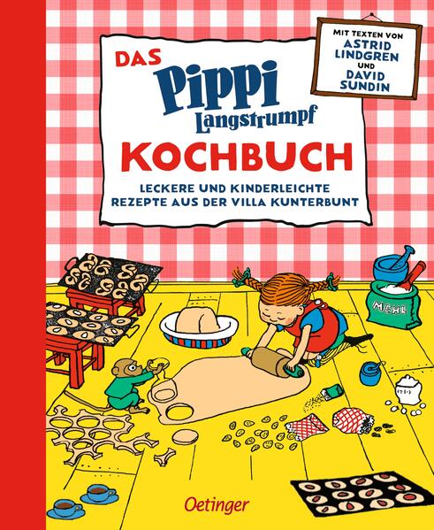 Ich koch mir die Welt, wie sie mir gefällt… Alle kennen und lieben Pippi Langstrumpf! Das freche Mädchen, das ein Pferd hochheben kann und einen Koffer voller Goldstücke hat. Doch nicht nur das: Sie kann auch richtig gut kochen! Sie backt Zimtschnecken, Torten und Pfannkuchen. Sie brät Fleischbällchen und lädt zum Würstchenessen ein. Und sie weiß, was man für ein echtes Seeräuberfrühstück braucht. In diesem Kochbuch finden sich alle Lieblingsgerichte von Pippi Langstrumpf. Kinderleichte Rezepte für die ganze Familie, die ganz einfach nachzukochen sind! Der schwedische Schauspieler und Pippi-Fan David Sundin hat die allerbesten Gerichte aus Pippis Welt ausgesucht und in diesem Kochbuch zusammengestellt. Einfache und leckere Rezepte von Johanna Westman treffen auf lustige Tipps und Texte von David Sundin. Garniert ist das Buch mit Original-Pippi-Zitaten und den berühmten Pippi-Illustrationen von Ingrid Vang Nyman. Leckereien aus der Villa Kunterbunt Pippis Lieblingsgerichte zum Nachkochen: ein kunterbuntes Familienkochbuch für Kinder ab 5 Jahren. So macht Kochen und Backen Spaß: kinderleichte Rezepte für die ganze Familie von der schwedischen Kinderbuchautorin Johanna Westman. Unkompliziert und lecker: von Fleischklößchen über Pfannkuchen bis Zimtschnecken - und dem Geheimrezept für die legendären Krummeluspillen! Pippi Langstrumpfs Leibspeisen: zusammengestellt von dem schwedischen Schauspieler und Pippi-Fan David Sundin. Ein tolles Geschenk für Pippi-Fans: mit lustigen Zitaten von Pippi Langstrumpf und den kunterbunten Original-Illustrationen von Ingrid Vang Nyman. Das perfekte Kochbuch für Kinder, die allein mit einem Affen und einem Pferd in einem Haus wohnen. Aber auch ein wunderbares Familienkochbuch für Jung und Alt. Mit leckeren Lieblingsrezepten, die schnell und einfach nachgekocht werden können. Ein großer, bunt illustrierter Koch- und Backspaß für die ganze Familie. Ein originelles Geschenk für Pippi-Langstrumpf-Fans von 0-99 Jahren.