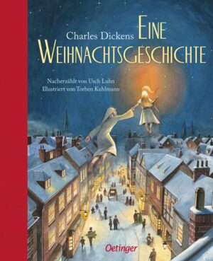 Usch Luhns Adaption von Charles Dickens' "Eine Weihnachtsgeschichte" bringt den klassischen Weihnachtstext in einer für Kinder aufbereiteten Form. Die Geschichte des alten Geizhalses Ebenezer Scrooge, der am Heiligen Abend von den Geistern der vergangenen, gegenwärtigen und zukünftigen Weihnacht besucht wird, wird hier neu und kindgerecht erzählt. Die Begegnungen mit den Geistern führen Scrooge auf eine emotionale Reise, die ihm die Augen für die Wichtigkeit von Mitgefühl, Großzügigkeit und die Freude am gemeinsamen Feiern öffnet. Schließlich erkennt er, dass es noch nicht zu spät ist, sein Leben zu ändern und den wahren Geist der Weihnacht zu leben. Diese zeitlose Geschichte über die Transformation eines Menschen durch die Kraft der Weihnacht wird durch die wunderschönen Illustrationen von Torben Kuhlmann ergänzt, die die magische Atmosphäre der Erzählung einfangen. Kindgerechte Nacherzählung des Weihnachtsklassikers von Charles Dickens, angepasst an junge Zuhörer ab 4 Jahren. Wunderschöne Illustrationen von Torben Kuhlmann ("Armstrong", "Lindbergh"), die die magische und herzerwärmende Atmosphäre der Geschichte zum Leben erwecken. Zeitlose Botschaft über die Bedeutung von Großzügigkeit, Mitgefühl und die Fähigkeit zur Veränderung. Perfektes Vorleseerlebnis für die Weihnachtszeit, das Kindern und Erwachsenen gleichermaßen Freude bereitet. Hochwertige Ausstattung mit liebevollen Details und Spotlack-Veredelung auf dem Cover, ideal als Geschenk. Fördert Werte wie Freundlichkeit und die Freude am Geben, wichtige Themen zur Weihnachtszeit.