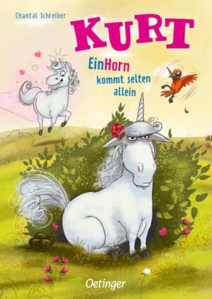 Ein Kurt, EinHorn, ein Abenteuer! Soviel Einhorn war noch nie! Nach der Befreiung der Prinzessin will Kurt seine Ruhe. Aber Trills kleiner Bruder und andere Tiere sind noch gefangen, also kommt Entspannen erstmal nicht in Frage. Was folgt ist ein hornsträubendes Abenteuer, in dem sich Kurt kaum vor einem liebestollen Einhornsuchschwein in Sicherheit bringen kann, und mit großem Knall auch noch ein Zweihorn auf den Plan tritt und für allerlei Chaos sorgt. Doch Happy End mit Horn: Am Ende können tatsächlich alle Tiere befreit werden! Auch in Band 2 um das mürrische Einhorn Kurt sorgt Chantal Schreiber wieder für rasanten Vorlesegenuss. Ein garantiert klischeefreies Einhorn wider Willen. Ironisch-witziges Vorlesevergnügen für Kinder ab 5 Jahren, bei dem auch Große ihren Spaß haben. Äußerst amüsant illustriert von Stephan Pricken. Alle Bände der Reihe: Band 1: Wer möchte schon ein Einhorn sein? Band 2: EinHorn kommt selten allein Band 3: EinHorn - eine Mission Band 4: Drachen sind auch nur EinHörner Band 5: Ein Held, EinHorn, ein Gartenzwerg Zusätzlich erschienen ist das Bilderbuch "Irgendwas ist immer" mit vielen Bildern und geringerem Textanteil für jüngere Kinder ab 3 Jahren.