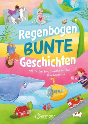 Vorlesegeschichten so vielfältig und bunt wie das Leben. So viele Geschichten tummeln sich in diesem wunderbar prallen Kinder- Vorlesebuch! Die Sammlung für gemütliche Lesezeit mit den Kleinen ist so farbenfroh und abwechslungsreich wie das Leben selbst. In diesem Buch stecken die unterschiedlichsten Abenteuer aus dem Kinderalltag, aber auch von Prinzessinnen und Prinzen. Tiere spielen in den Erzählungen ebenso mit wie Dinosaurier, die Feuerwehr und Piraten. Eine bunte Mischung vieler zukünftiger Lieblingsgeschichten, aufgeschrieben von namhaften Kinderbuchautorinnen und - autoren. Große Anthologie für Kleine: Geschichten von Paul Maar, Kirsten Boie, Cornelia Funke und anderen. Dieser Mix aus Geschichten von vielfältigen Lebensrealitäten und solchen, die der Fantasie entspringen, feiert die Diversität. Entdecke Wort für Wort, Seite für Seite den dicken Vorleseschatz, prall voll mit kleinen Abenteuern, die dich ins Leben begleiten, dich träumen und lachen lassen. Lesezeit ist Kuschelzeit vorm Schlafengehen, auf Reisen oder in Spielpausen. Für Kinder ab 2 Jahren. Farbig und fantasievoll illustriert von Daniela Kunkel, Yayo Kawamura und Kai Schüttler. Es sind folgende Geschichten enthalten: Und wo sind meine Punkte? Sinem Sasmaz Ein Bett für Schoko Susanne Weber Die Frühlingsmaus Mascha Matysiak Wo ist Hada? Maren von Klitzing Die große Abholung Regina Feldmann Stella Strauß und die mürrischen Schafe Mascha Matysiak Die Ritterin Kathrin Lena Orso Der kleine Pirat Kirsten Boie Die Schaumparty Jasmin Schaudinn Siebeneinhalb Stunden bis Mitternacht Susanne Weber Ein Stier im Wohnzimmer Kirsten Boie Urlaub im U- Boot Kathrin Lena Orso Prinzessin Himmelblau kann nicht einschlafen Margit Auer Das Unterwasser- SchaSuGe Astrid Göpfrich »Bahn frei, Kartoffelbrei!« Hartmut El Kurdi Der Vulkan Jasmin Schaudinn Seeröschens Abenteuer Kathrin Lena Orso Wenn ein Riese Kopfstand macht Martin Baltscheit Der Schatz des Klabautermanns Kathrin Lena Orso Die Fieberfeuerwehr Maren von Klitzing Die Froschkönigin Paul Maar Rosannas großer Bruder Cornelia Funke