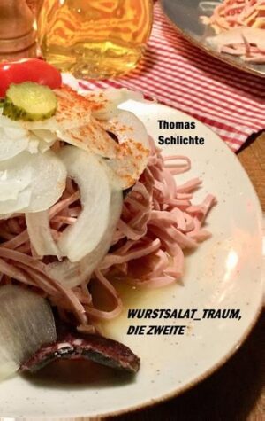 Der "wurstsalat_traum, die Zweite" ist eine Ode an bzw. für alle Liebhaber dieser - insbesondere für den süddeutschen Raum - typischen Spezialität, die der Autor mit diesem kleinen Bildband zu würdigen versucht. Im "wurstsalat_traum", der dem gleichnamigen Instagram-Account entsprungen ist, werden - wie in Teil I - nun auch in der Fortsetzung ausgewählte Wurstsalate präsentiert und gezeigt, wo man diese genießen kann.