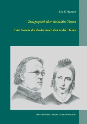 Eduard Mörike, der schwäbische Dichter der Biedermeierzeit, und Annette von Droste-Hülshoff, die ebenfalls lange verkannte westfälische Dichterin, waren zwar Zeitgenossen, sind sich aber weder jemals begegnet, noch haben sie voneinander oder vom Werk des/r anderen je Notiz genommen. Dennoch gibt es etwas, das sie verbindet: das Erlebnis einer 'verbotenen Liebe'. Im Falle Mörikes ist diese mit dem Namen Maria Meyers, im Falle der Droste mit dem Levin Schückings verbunden. Die vorliegende Novelle zeichnet in ihrem ersten Teil ein Bild des durch diese Erfahrung verstörten Mörike, im zweiten Teil dasjenige der Droste und ihrer aussichtslosen Sehnsucht. Den dritten Teil der Novelle bildet ein fiktiver Briefwechsel dieser beiden so verletzlichen Menschen.