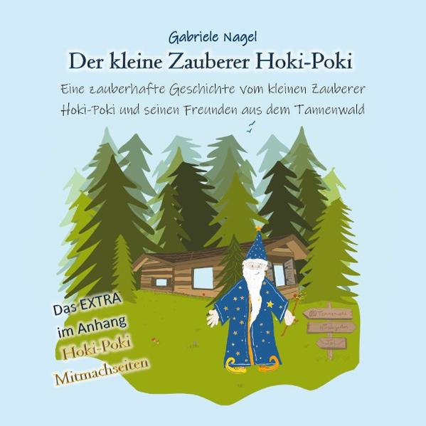 Hoki- Poki ist ein kleiner Zauberer, mit blauer Zipfelmütze und langem Rauschebart, der in seinem Häuschen im Tannenwald lebt. Er ist ein lieber Zauberer, der für seine Freunde, die Tiere des Waldes immer da ist und seine Zauberkünste nur dafür nutzt, um anderen eine Freude zu machen, aber nie um andere zu ärgern oder Schaden anzurichten. So leben alle glücklich und zufrieden im Tannenwald, bis die schwarze Hexe sie findet und dem fröhlichen Treiben ein Ende machen möchte. Die Geschichte handelt von Freundschaft, Mut, Angst, Zusammenhalt und auch von Verzeihen. Ideal zum Vorlesen ab 4 Jahren und Selberlesen. Illustriert von Gabriele Nagel.