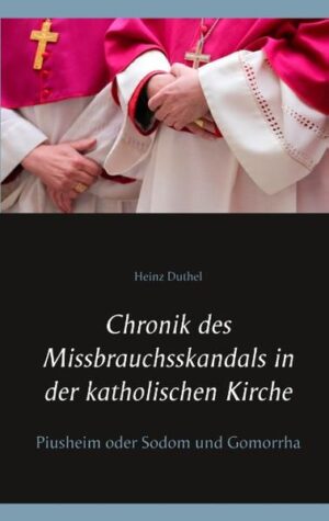 Chronik des Missbrauchsskandals in der katholischen Kirche Piusheim oder Sodom und Gomorrha Mehr als die Hälfte der überwiegend männlichen Opfer sei zum Tatzeitpunkt jünger als 14 Jahre gewesen. Sexueller Missbrauch in der römisch-katholischen Kirche bezeichnet sexuelle Handlungen an oder vor Personen, die auch mit Einverständnis des Betroffenen als Vergehen oder Verbrechen strafbar sind, durch Priester, Ordensleute und Erzieher im Umfeld der römisch-katholischen Kirche. Ein solcher sexueller Missbrauch ist wie auch der Umgang kirchlicher Stellen mit Tätern und Opfern ein lange weitgehend ignoriertes Geschehen, obwohl es innerkirchlich seit langem in Regelungen einbezogen war. Seit Mitte der 1990er Jahre erhält es weltweit größere öffentliche Aufmerksamkeit. Die Sensibilisierung für das frühere Tabuthema hat viele Opfer ermutigt, auch mehrere Jahrzehnte nach den Vorfällen ihre traumatischen Erlebnisse öffentlich zu machen. MEHR ALS 38.000 PERSONAL- UND HANDAKTEN AUS 27 DEUTSCHEN DIÖZESEN UNTERSUCHT UND AUSGEWERTET. VON 1946 BIS 2014 SEIEN DORT 3677 ÜBERWIEGEND MÄNNLICHE MINDERJÄHRIGE OPFER VON SEXUELLER GEWALT GEWORDEN. DIE TATEN SEIEN VON INSGESAMT 1670 KLERIKERN BEGANGEN WORDEN. DIESE ZAHLEN WÜRDEN ALS KONSERVATIVE ANNAHME BETRACHTET, MAN MÜSSE WOHL VON EINER HOHEN DUNKELZIFFER AUSGEHEN.