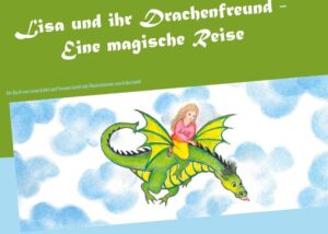 Lisa begegnet im Wald einem weißen, fast farblosen Drachen mit wunderschönen Flügeln und leuchtend blauen Augen. Der Drache fühlt sich sehr einsam und erzählt Lisa von einem wundervollen Ort, einem Paradies, in dem ganz viele bunte Drachen leben. Lisa ist sofort bereit, ihm bei der Suche zu helfen. Sie wählt eine Farbe für ihn aus und gibt ihm den Namen Säbelzahn. Gemeinsam fliegen sie dann durch die Wolken auf der Suche nach der Welt der bunten Drachen. Ob die beiden diese Welt wohl finden werden?