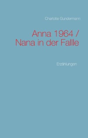 Erzählung: Anna 1964 Im Jahr 1964 ist die Teilung Deutschlands allgegenwärtige Realität. Die 16-jährige Anna besucht ihre Tante in Leipzig und erlebt 6 Wochen den Alltag einer Bäckerfamilie in der DDR. Erzählung: Nana in der Falle Nana wird durch Schicksalsschläge früh aus ihrem beschaulichen Leben gerissen und durch diese Eregnisse im ganzen Leben geprägt.