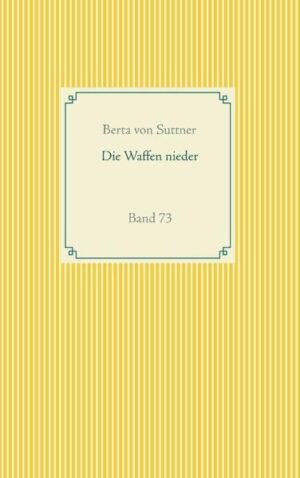 Das bekannteste Werk der österreichischen Autorin und Friedensaktivistin Bertha von Suttner, der Roman "Die Waffen nieder", erschien 1889. Das Buch galt lange als das wichtigste Buch der Antikriegsliteratur und erzielte sehr bald große Auflage und Bedeutung.
