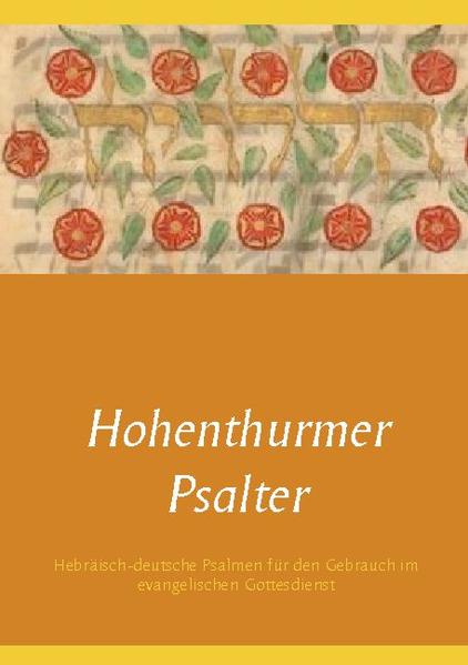 Das Wort Gottes ist das Kernelement des evangelischen Gottesdienstes. Mithilfe dieses Buches kann es nun auch in seinem originalen Wortlaut zur Sprache kommen. Der Liturg, der hebräisch gut lesen können muss, kann den Urtext im Wechsel mit der Gemeinde rezitieren, die die deutsche Übersetzung nach Luther betet. Eine leicht lesbare Umschrift ermöglicht es allen, auch dem fremdsprachlichen Text zu folgen. Die christliche Kirche gründet auf der heilsamen Erfahrung von Sprachvielfalt. Endlich kann sich nun auch die heilige Sprache selbst in dieses geistgewirkte Stimmengewirr einmischen. Die alte Tradition des Psalmengebetes bietet dafür ideale Voraussetzungen.