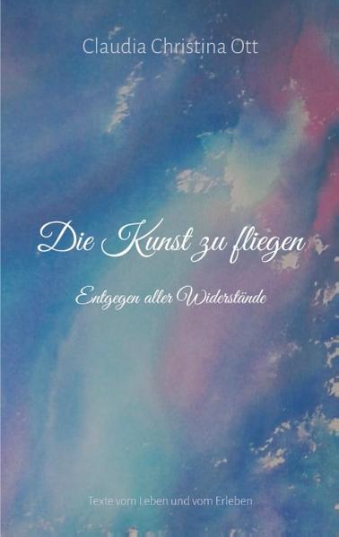 "Die Kunst zu fliegen" enthält Texte über Menschen und Menschlichkeit, über das Leben und die Liebe, über Sehnsucht und Schmerz. Sie handeln von Ungerechtigkeiten und von eigenen Grenzerfahrungen. Zusätzlich erwarten Sie erlebte und geträumte Kurzgeschichten. Die Autorin bezeichnet ihre Texte selbst als gesellschaftskritisch. Mit ihren Texten möchte sie zum Nachdenken und zum Hinterfragen anregen. Bei all der Ernsthaftigkeit der Themen bleibt auch der Humor nicht auf der Strecke.