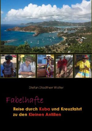 Sehnsuchtsort Karibik! Auf geht`s nach Kuba, in die Dominikanische Republik und zur Inselgruppe der Kleinen Antillen. Welch schaurig-schönes Flair, was für berührende Geschichten - umgeben von faszinierenden Unterwasserwelten und bizarren Korallenriffen! Wie fern und doch so nah sind uns die Geschicke der Menschen all dieser Inseln, die verschiedenen politischen Konstellationen und der melodienreiche, zu Herzen gehende Umgang mit dem Leben. 2006/07, noch regiert die Legende Fidel Castro, bereisen wir Kuba und sind berührt - vom kolonialen Erbe und von den überall präsenten Spuren der Revolution. 2015 steuert die AIDAdiva die "ABC-Inseln" (Aruba, Bonaire und Curaçao) sowie St. Vincent, Grenada, Barbados, Martinique, Dominica, Guadeloupe, Antigua und die Dominikanische Republik an. Das sind Eindrücke von atemberaubender Schönheit! Am Ende der Reise aber beunruhigt eine Beobachtung... Fabelhaft! Jedes Buch hilft Bäume pflanzen für das Weltklima!