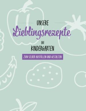 Verewigt eure Lieblingsrezepte aus dem Kindergarten - Jede Seite ist individuell gestaltbar - Es gibt extra Seiten für umfangreiche Rezepte - Themenseiten zum Geburtstag und für Feste - Platz für eure Lieblings-Tischsprüche - Ein Tischset zum kopieren und gestalten und viel Platz für kreative Ideen, Erinnerungen und Notitzen Im Buch ist Platz für über 55 Rezepte.