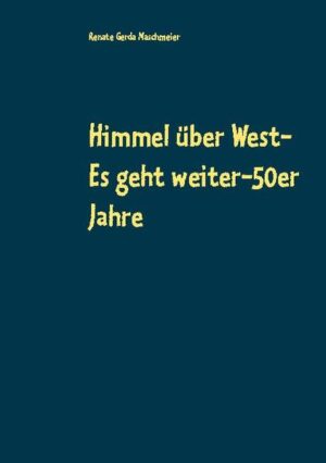 Autobiographie der Autorin: Erinnerungen an meine sorglose und behütete Kindheit, wie sie wohl so mancher zu der Zeit erlebt hat. Kleine Geschichten mit hoffnungsvollen Kindheitsträumen in den Nachkriegsjahren im Korbmacherdorf Exten bei Rinteln im Weserbergland. Sie fielen zusammen mit dem Wiederaufbau nach dem Krieg in den Jahren 1947 bis 1957. Es wurden aber auch die Weichen gestellt für die Welt von heute. Unbewußt erlebte ich eine stürmische Entwicklung und den Aufbruch in eine moderne Zeit! Gerade als Kind habe ich dieses hautnah miterlebt und gebe dieses Erlebte in kleinen Geschichten wieder. Ich wuchs unter Korbmachern auf. Meine erste Bekanntschaft mit dem "Plumpsklo", beim Kaufmann, Kinderverschickung, dem ersten Kaba-Kakao, mein Lieblingsaufstrich dem Rübenzapp. Erste Fernsehsendungen, die Liebe zur Musik, verbunden mit dem Schifferklavier meines Vaters, seine Angelleidenschaft, Kindergottesdienst und vieles mehr! Da gab es im Jahre 1951 kostenlose Impfungen und den Sieg über die Kinderlähmung. Der erste Hula-Hoop-Reifen, Schneider-Bücher, Möbel im 50er-Jahre-Stil, Hausbau, Zitronenlimonade mit Eierlikör. Freute mich über die erste Puppe, das erste Fahrrad und den Zusammenhalt innerhalb unserer Familie.1957 erlebte ich die ersten Fernsehsendungen. Ich begeisterte mich für das erste Tonband, den Plattenspieler und die ersten Single-Schallplatten. Rockn Roll fesselte mich, Sänger, wie Peter Kraus und Elvis Presley, aber besonders begeisterte mich Caterina Valente mit ihren Liedern und ihren Musikfilmen. Neugierig geworden? Dann lassen Sie sich von diesem Buch inspirieren! Neuaflage von "Weidenkäpsel" (2011)