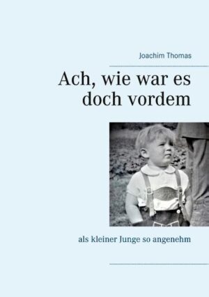 Irgendwann kommt wohl bei jedem von uns der Zeitpunkt, an dem wir in Erinnerungen kramen. In Erinnerungen an die eigene Kindheit. So ist es auch dem Verfasser ergangen. Dabei hat er festgestellt, wie schön die unbeschwerte Jugend war, ohne Computer oder Laptop, ohne Fernseher und elektronisches Spielzeug. Eine Kindheit - nicht digital, sonder einfach nur real. Er hat die Gelegeneheit genutzt und Geschichten und Episoden aus seiner Kindheit niedergeschrieben, ein wenig mit Wehmut, aber auch mit Genugtuung darüber, dass er so frei und ungezwungen aufwachsen durfte. Zuerst im kleinen Ort Bad Rehburg in der Nähe von Hannover, später in Hohegeiß im Harz. Kleine Geschichten, die fröhlich stimmen, aber auch zum Nachdenken anregen.