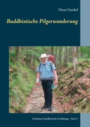 Im dritten Band der Reihe Gelnhäuser buddhistische Erzählungen berichtet Horst Gunkel von seiner Pilgerwanderung vom hessischen Gelnhausen Richtung Bodh Gaya in Indien. Er berichtet dabei von seinen Erlebnissen, seinen Problemen, seinen Meditationen und Reflexionen, aber auch von seinen Ängsten und seinen spirituellen Erfahrungen. Der Autor bedient sich einer modernen und erfrischenden, humorvollen Sprache und bringt uns ganz nebenbei einige buddhistische Erkenntnisse nahe.