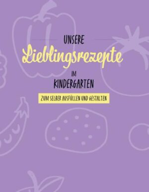 Verewigt eure Lieblingsrezepte aus dem Kindergarten -Jede Seite ist individuell gestaltbar - Es gibt extra Seiten für umfangreiche Rezepte -Themenseiten zum Geburtstag und für Feste - Platz für eure Lieblings-Tischsprüche - Ein Tischset zum kopieren und gestalten und viel Platz für kreative Ideen, Erinnerungen und Notitzen Im Buch ist Platz für über 55 Rezepte.