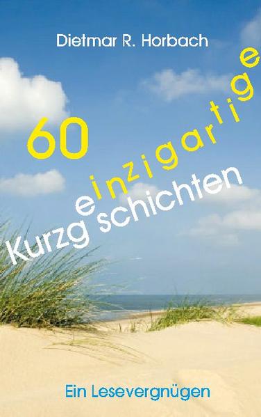 Ob beim Arzt im Wartezimmer, zwischen zwei Schulstunden oder Vorlesungen, im Zug, im Flugzeug, zu einer wohlverdienten Pause. Ob im Urlaub oder am Strand, immer gibt es eine Möglichkeit, diese einzigartigen Geschichten zu lesen, ja zu genießen! Die Vielfalt der Geschichten bieten Ihnen ein Lesevergnügen, von dem sie schwer wieder loskommen. Dazu wünsche ich Ihnen viel Freude Der Autor