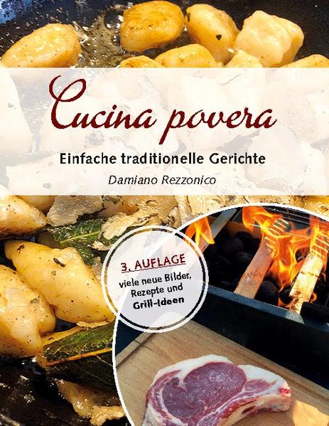 Damiano Rezzonico ist als Tessiner mit den einfachen traditionellen Gerichten der Region aufgewachsen. Als begeisterter Koch hat er im Laufe der Jahre die Rezepte verfeinert, neu kreiert und zu köstlichen Menüfolgen zusammengestellt. Die "Cucina povera" steht für eine leichte, bekömmliche und natürliche Küche. Mit einfachen, raffinierten, überlieferten Rezepten, Zutaten, Gewürzen und Kniffen. Sie wecken die Lust auf italienisch inspirierte Speisen, die sich jenseits der ausgetretenen Pfade bewegen. Die bildstarke Hommage an die bäuerliche Tessiner Küche ist trefflich gelungen und kann als grafisches Kunstwerk bezeichnet werden, das jede Bücherwand bereichert. Die "Cucina povera" zeichnet sich durch ihre Einfachheit und die begrenzte Anzahl an verfügbaren Ingredienzen aus: Kräuter aus dem Garten, Kastanien, Pilze, Gemüsesorten, Mais, Kartoffeln, Fleisch und Fisch. Sie bilden die Grundlage der bäuerlichen Tessiner Küche, die traditionell geprägt ist und sich auf den Geschmack der Gerichte und ihrer raffinierten Zubereitung konzentriert. Essensreste, wie beispielsweise altes Brot, finden in den Rezepten auf verschiedene Arten ihre Verwertung. Ergänzt wird die Rezeptsammlung durch Gerichte auch aus anderen Regionen (u.a. Italien und Spanien). Denn die "Cucina povera" gibt es überall und hat je nach Land und Region ihre speziellen Eigenheiten. Cucina povera ist Tradition, Leidenschaft und Lebenseinstellung. Das Buch erscheint bereits in der 3. Auflage.