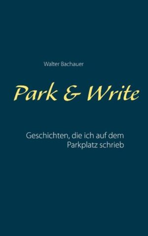 Die Parkplatzgeschichten sind eine Sammlung von Erzählungen, Kurzgeschichten und Texten, die tatsächlich in den Pausen entstanden sind, die der Autor Walter Bachauer in seiner Zeit als Kurierfahrer auf den verschiedensten Parkplätzen des Allgäus verbrachte. Skurril und humorvoll, ernsthaft und hintergründig, manchmal tief melancholisch sind die Storys, die dem Leser ein kurzweiliges und überraschend facettenreiches Lesevergnügen bereiten.