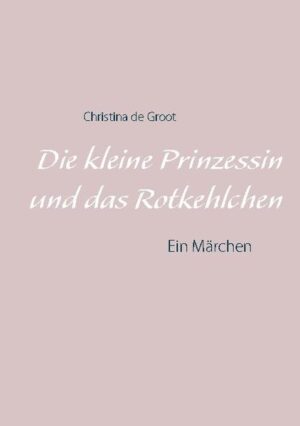 O, wie schön! rief die kleine Prinzessin. Sie strahlte vor Glück. Und ich werde immer bei Dir sein! antwortete das Rotkehlchen. Was auch immer geschieht! Im selben Moment fuhr eine schwarze Kutsche lautlos durch den Königlichen Wald. Sie wurde von sechs pechschwarzen Pferden gezogen. Der Kutschbock war leer, und es sah aus, als würden die Zügel von Geisterhand gehalten. Was geschieht, wenn das Böse plötzlich ins einbricht und Alles zu zerstören droht? Wenn von einem Moment zum anderen nichts mehr so ist, wie es war? Die kleine Prinzessin und das Rotkehlchen - ein Märchen über Mut und die Fähigkeit, nicht aufzugeben, auch wenn Alles hoffnungslos erscheint!