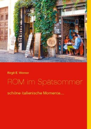 Rom im Spätsommer ....eine Wunscherfüllung zum Rentenbeginn mit schönen italienischen Momenten. Einen Monat unter den Römern zu leben auf ihre mediterrane Art, die doch so anders und lebensfroher ist, als bei uns in Hamburg. Das Buch ist eine bunte Zusammenstellung besondere Orte in Rom, die einen gleich animiert, los zu reisen....um das Dolce Vita zu genießen.