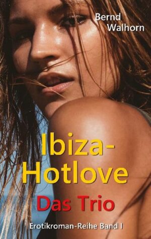 Ibiza-Hotlove ist eine Erotikbuchreihe, Das Trio ist Band l Drei magische Worte reichen aus, um auf Ibiza mit der attraktiven Nina einen Quickie in einer Umkleidekabine zu genießen und kurz darauf auch ihren Ehemann Peter kennenzulernen. Es kommt zu einer lustvollen ménage à trois-Beziehung, die bald zu Rolands Urlaubs-Umzug in die Villa seiner neuen Freunde führt. Fortan können die drei nicht mehr ihre Hände voneinander lassen, und es entwickelt sich mehr, als nur heißes Verlangen. Kann die aufkommende Polyamorie - eine Frau mit zwei Männern - den starken gesellschaftlichen und moralischen Zwängen standhalten? Und wie wird sie bei Freunden ankommen?