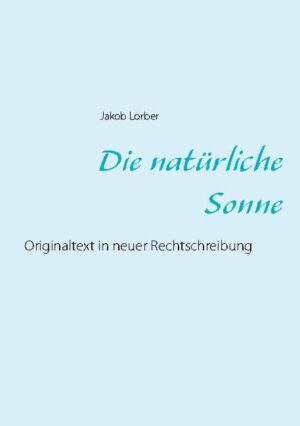 Dieses Offenbarungswerk beinhaltet die Betrachtung der Sonne und des Sonnensystems aus göttlicher Sicht. Der Herr führt uns durch die Wunder Seiner Schöpfung, so ähnlich, wie Eltern mit ihren Kindern durch die Natur spazieren und ihnen Blumen oder Schmetterlinge zeigen. Er lehrt uns das Staunen, denn durch dieses sieht man tiefer und so gesehen auch realer. Gott hat mit der Sonne ein Wunder erschaffen und keinen bloßen Feuerball. Unsere Sonne ist eine Mittlerin der Lichtkräfte des Universums und ein Wohnort von zahllosen Sonnenmenschen, die auf unterschiedlichen Sonnengürteln in Welten leben, wie wir sie uns kaum vorstellen können. Den Höhepunkt all der Wunder bildet die Offenbarung des äußersten, im Jahr 1842 noch unbekannten Planeten, dem der Herr den schönsten Namen aller Planeten gibt: Miron, Welt der Wunder. Am wichtigsten für uns ist jedoch die Beschreibung der Religionen der Sonnenbewohner, nämlich weitestgehend frei von Frömmelei und Sektiererei, uns zum Beispiel.