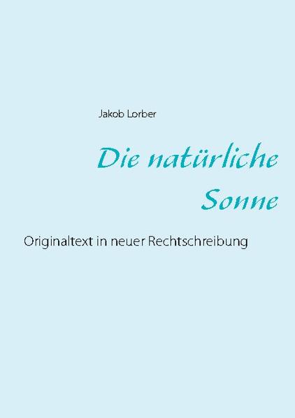 Dieses Offenbarungswerk beinhaltet die Betrachtung der Sonne und des Sonnensystems aus göttlicher Sicht. Der Herr führt uns durch die Wunder Seiner Schöpfung, so ähnlich, wie Eltern mit ihren Kindern durch die Natur spazieren und ihnen Blumen oder Schmetterlinge zeigen. Er lehrt uns das Staunen, denn durch dieses sieht man tiefer und so gesehen auch realer. Gott hat mit der Sonne ein Wunder erschaffen und keinen bloßen Feuerball. Unsere Sonne ist eine Mittlerin der Lichtkräfte des Universums und ein Wohnort von zahllosen Sonnenmenschen, die auf unterschiedlichen Sonnengürteln in Welten leben, wie wir sie uns kaum vorstellen können. Den Höhepunkt all der Wunder bildet die Offenbarung des äußersten, im Jahr 1842 noch unbekannten Planeten, dem der Herr den schönsten Namen aller Planeten gibt: Miron, Welt der Wunder. Am wichtigsten für uns ist jedoch die Beschreibung der Religionen der Sonnenbewohner, nämlich weitestgehend frei von Frömmelei und Sektiererei, uns zum Beispiel.