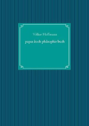 Das ist ein Kochbuch und ein Philosophiebuch. Eigentlich sollte der philosophische Teil nur ein recht kurzer Abschnitt über den Hedonismus des Kochens und Essens werden. Dann kam Corona und ich hatte viel Zeit. So ist es doch ein bisschen mehr geworden. Das hier ist keine neue Philosophie, sondern schlicht und einfach meine Philosophie, ziemlich eklektizistisch, wie man unschwer an dem folgenden Text erkennen kann, aber besser gut geklaut als schlecht erfunden. Und dann ist doch etwas neu: der soziale Hedonismus. Gekocht wird keine Haute Cuisine. Die Zutaten sind problemlos in den Supermärkten dieses Landes erhältlich. Die Rezepte sind gut machbar und hoffentlich sehr lecker. Grundlage ist der Hedonismus: Das Essen soll schmecken, die Lust am Essen soll befriedigt werden. Nun will auch der Hedonist lange leben, zwar nicht um jeden Preis, aber doch solange es ihm selbst als lebenswert erscheint. Daher spielen an zweiter Stelle Gesundheitsaspekte eine Rolle. So sind meistens kohlehydrathaltige Lebensmittel in geringerem Mengen aufgeführt als in herkömmlichen Rezepten, Gemüse und Salat aber in größeren Mengen. Ausnahmen bestätigen die Regel. Man denke nur an Reibekuchen. Da siegt der Hedonismus über die Gesundheit.