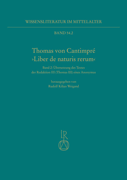 Unter der Bezeichnung 'Thomas III' läuft eine um 1250 verfasste und vor allem im bayerisch-österreichischen Raum verbreitete Naturkunde-Enzyklopädie in lateinischer Sprache. Das Werk basiert auf den beiden Fassungen von 'De natura rerum' des Thomas von Cantimpré (um 1201-um1270) und stellt sich als dritte neben seine zwei authentischen Redaktionen (‘Thomas I’, 'Thomas II'