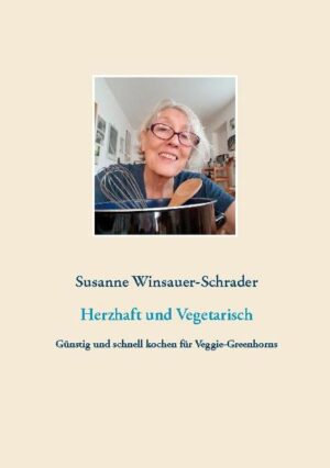 Mein Veggie-Kochbüchle enthält viele eigene Rezepte plus ein paar geklaute, zurechtgebogen für uns Fleischlose. Das eine oder andere habe ich aus meiner Vorgängerkochschule "Herzhaft und Natürlich" übernommen. Damals gab's noch Fleisch daheim...au weia! Regional und saisonal einkaufen auf unseren Wochenmärkten, im Hofladen oder schnell im Supermarkt - dann zuhause kochen und backen - das macht uns glücklich und ist Teil unserer Kultur. Und tut man es gemeinsam mit anderen, verbindet es Familie und Freunde.